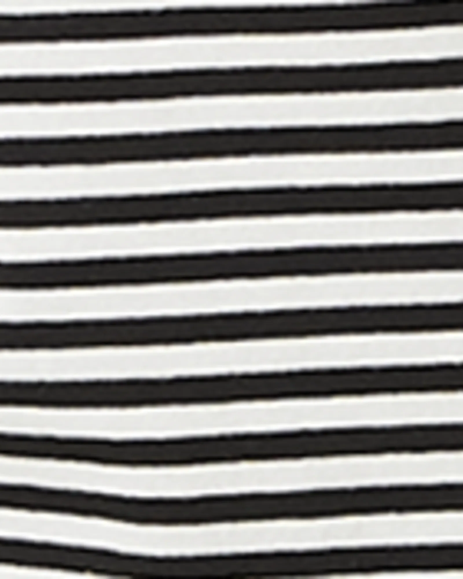 Annette Short-Sleeved Knit Dress | Black / White