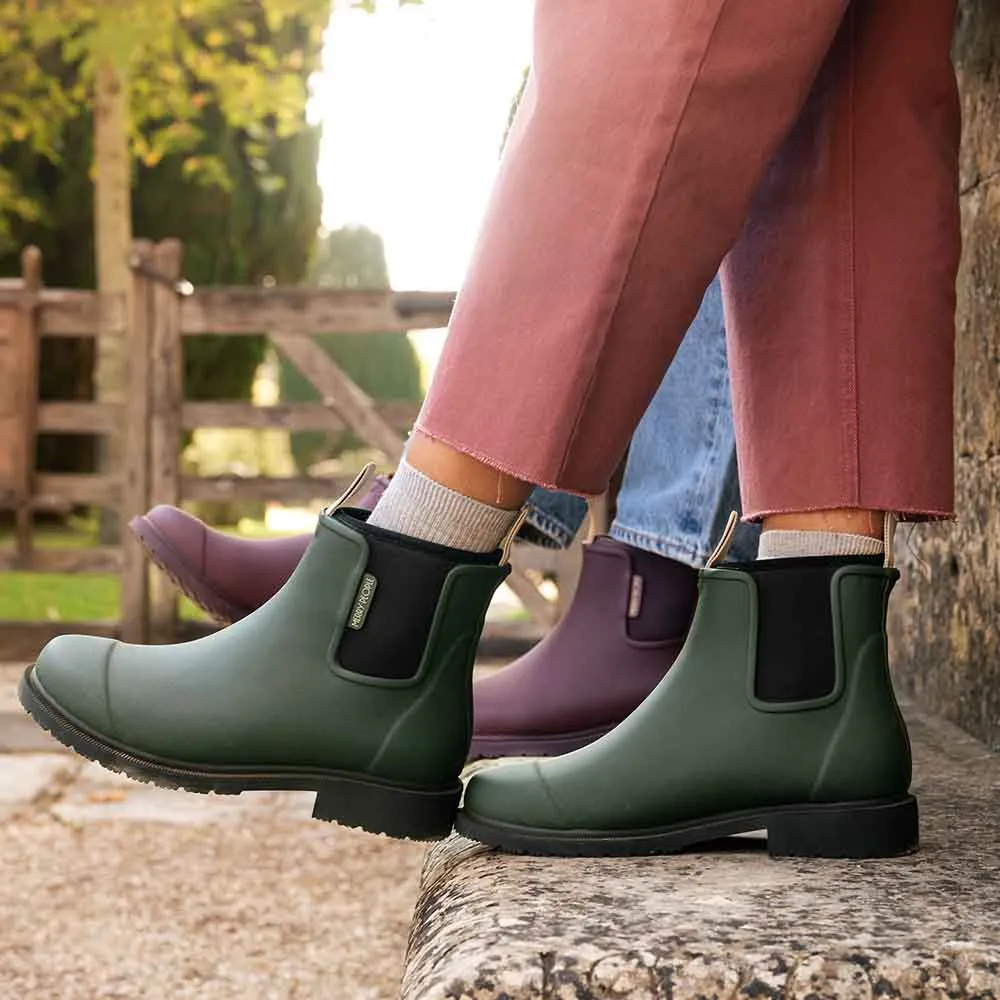 Bobbi Rain Boot // Forest Green
