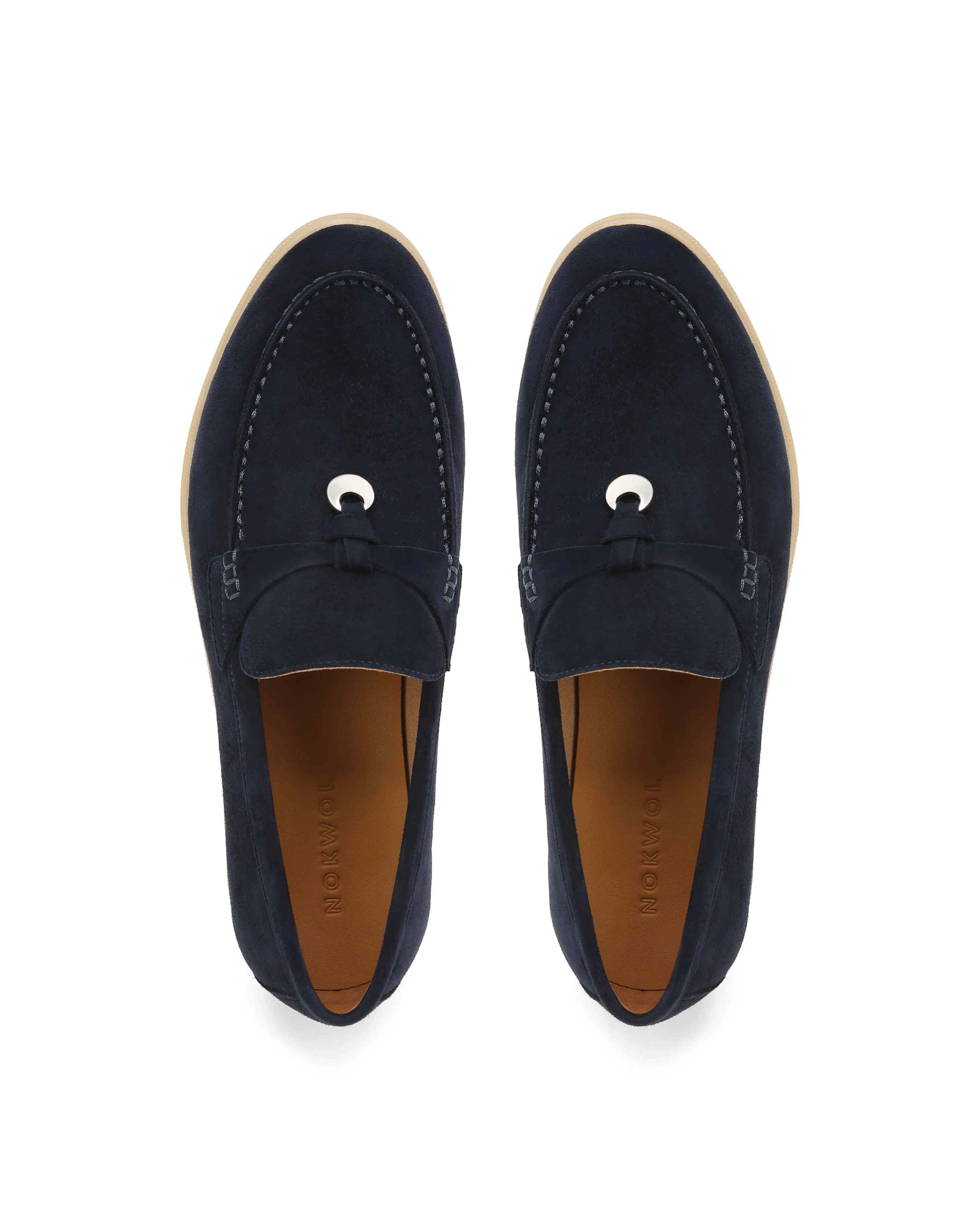 Jamie Navy Suede