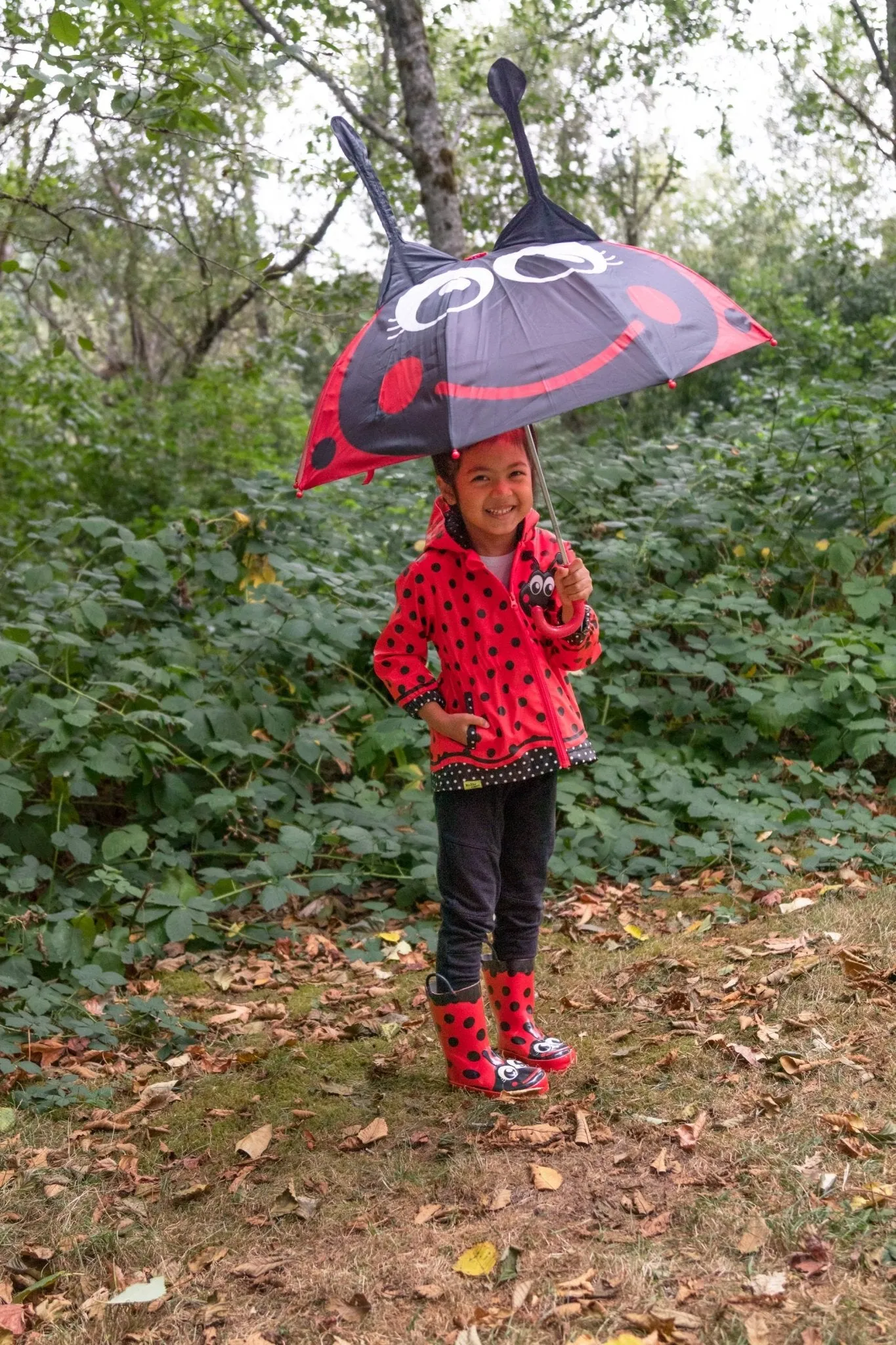 Kids Lucy Ladybug Rain Gear Set