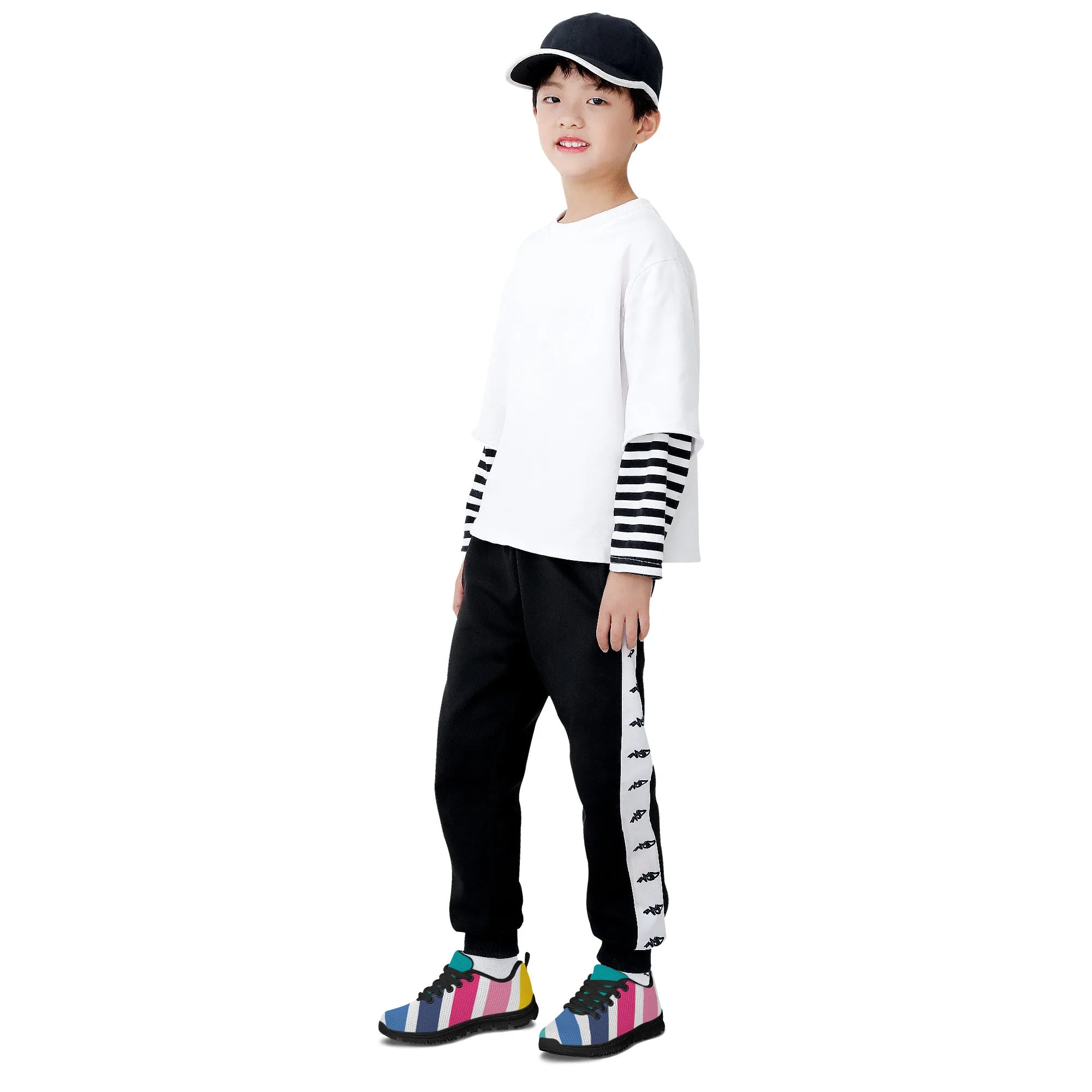Kids Sneakers - Stripes