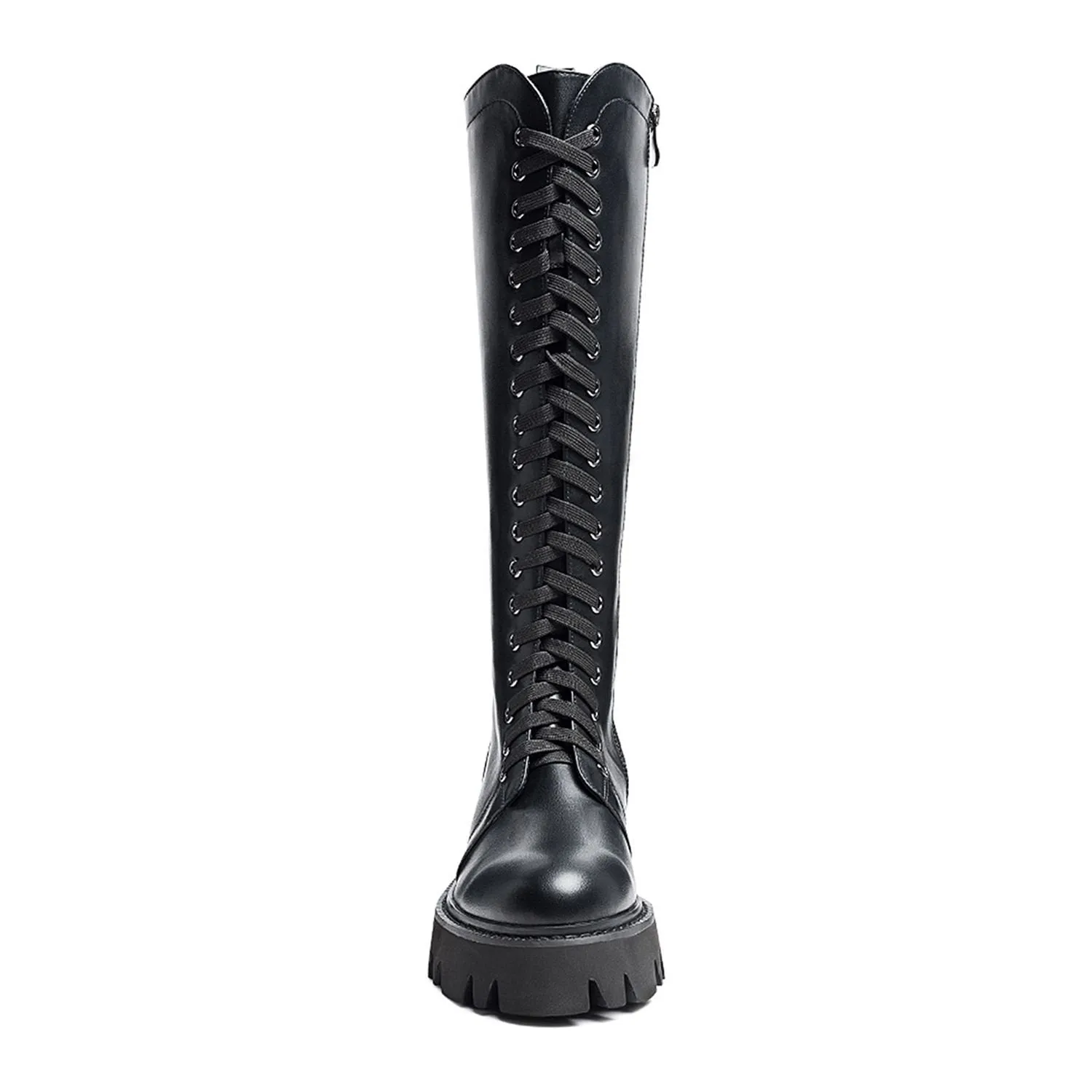 London Rag Women's Chunky Combat Boots London Rag