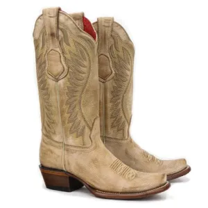 Los Altos Boots Women #39N3651 Ladies Dubai Boot | Style Vintaje Boots | Color Honey