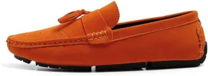 Mens Loafers Penny Loafers with Tassel Suede Vamp Comfortable Resistant Lightweight Party Slip On