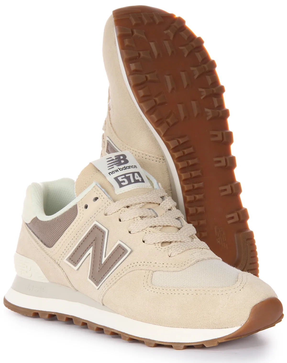 New Balance WL 574 NS2 In Beige For Women