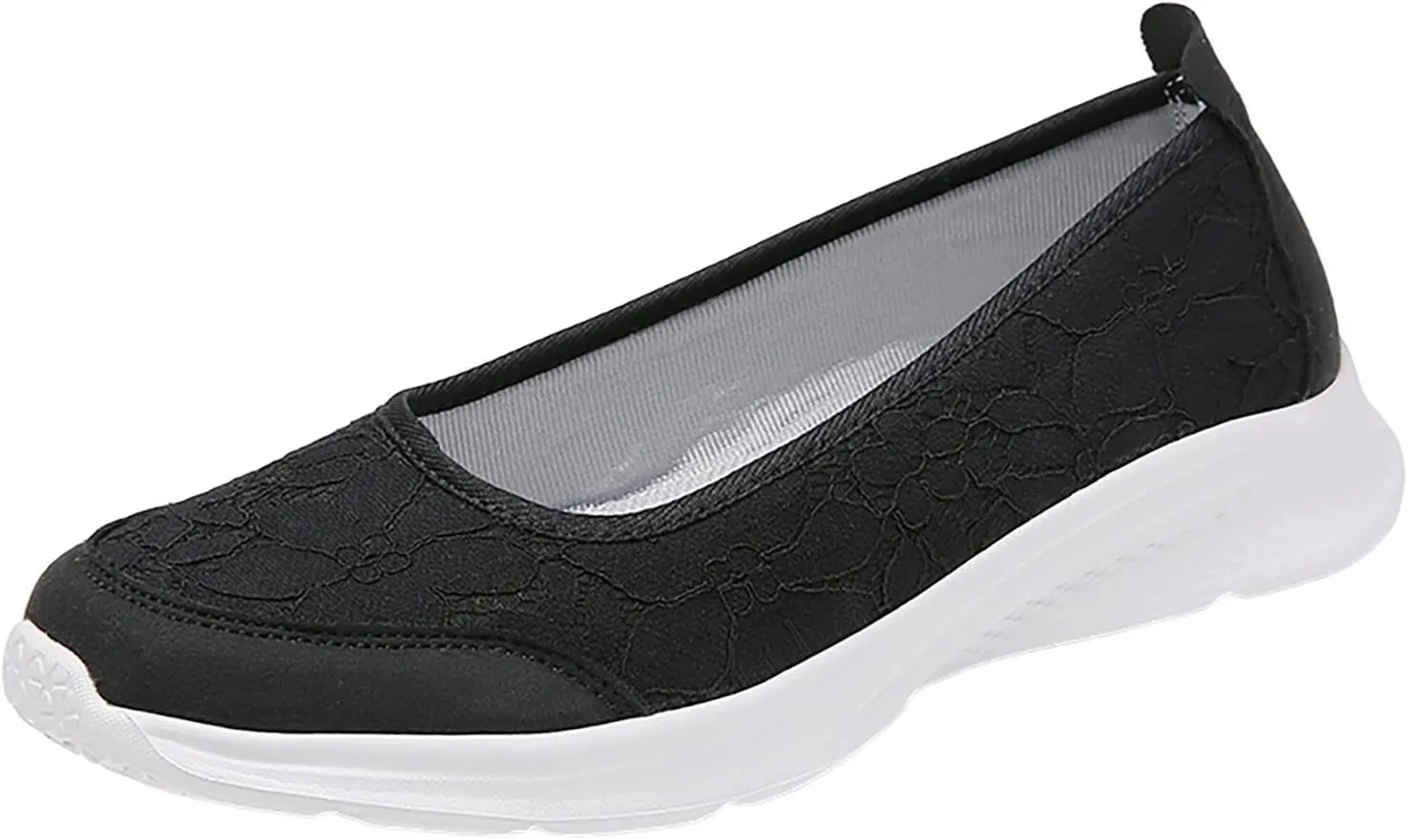 Orthopedic Casual Shoes for Plantar Fasciitis Relief Womens Slip On Walking Sneakers with Arch Support Comfortable Loafers Diabetic Feet