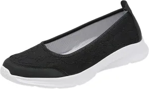 Orthopedic Casual Shoes for Plantar Fasciitis Relief Womens Slip On Walking Sneakers with Arch Support Comfortable Loafers Diabetic Feet