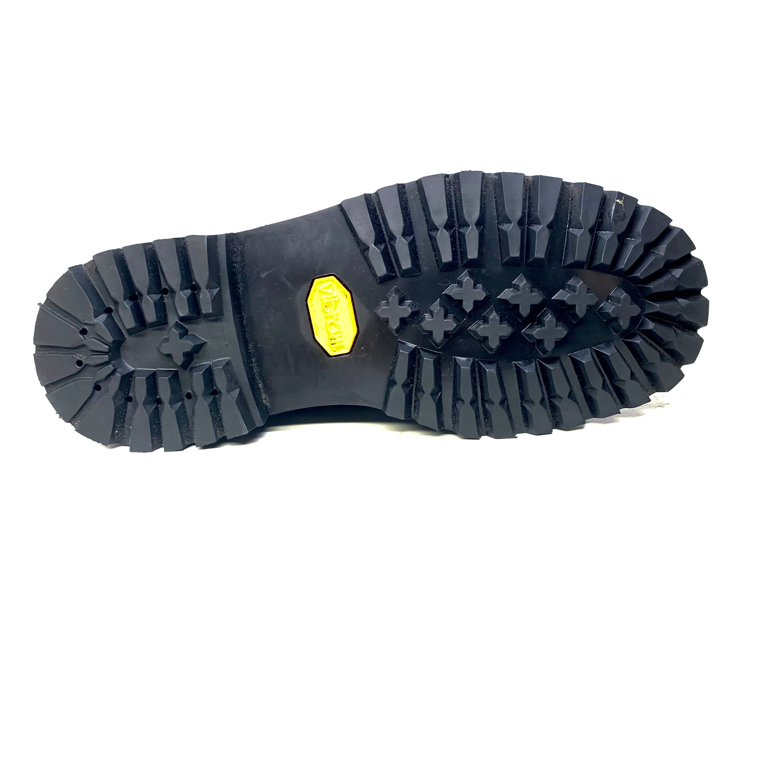 Safari Black All-Over Crocodile Horn-back Combat Boots