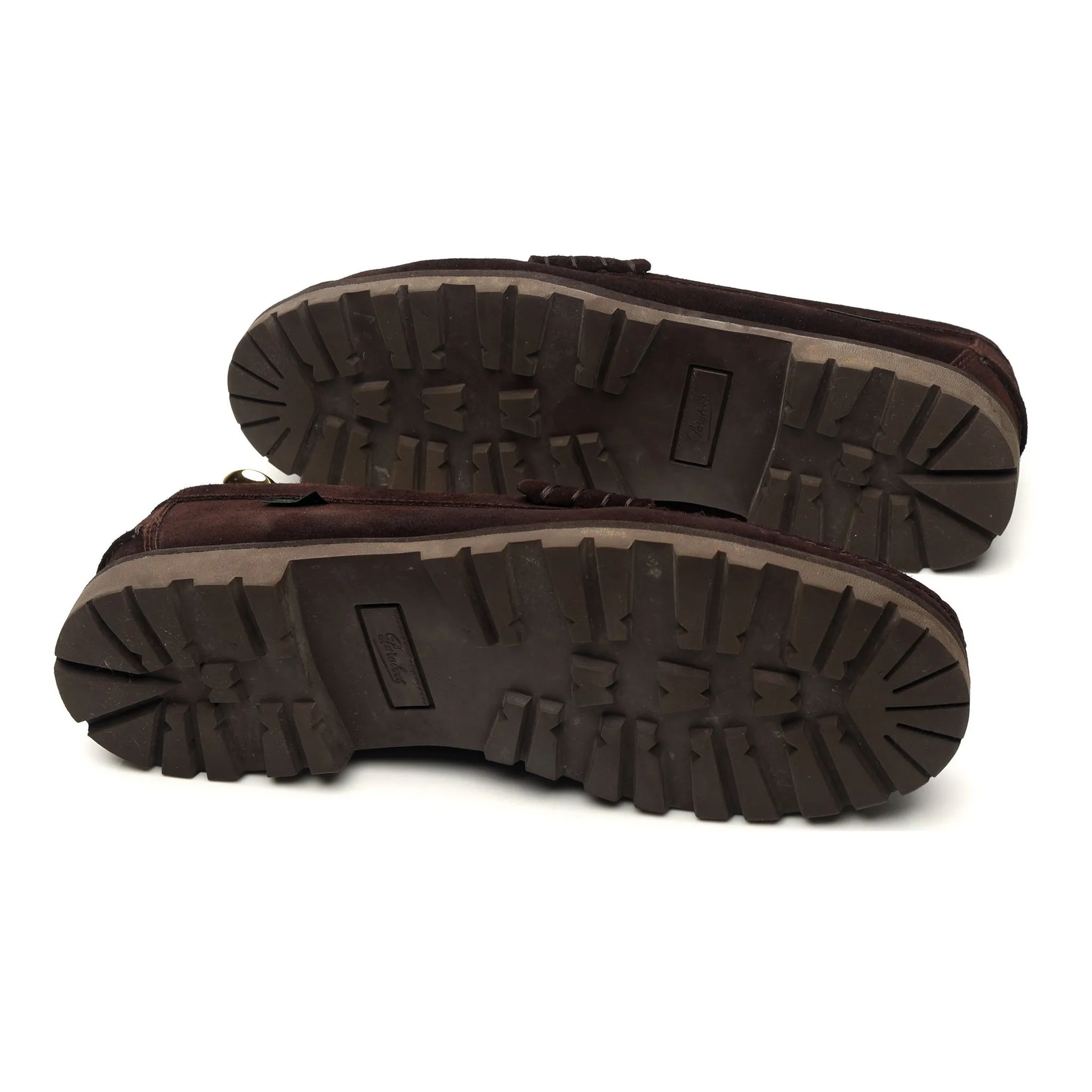 United Arrows 'Coraux' Dark Brown Suede Loafers UK 8.5