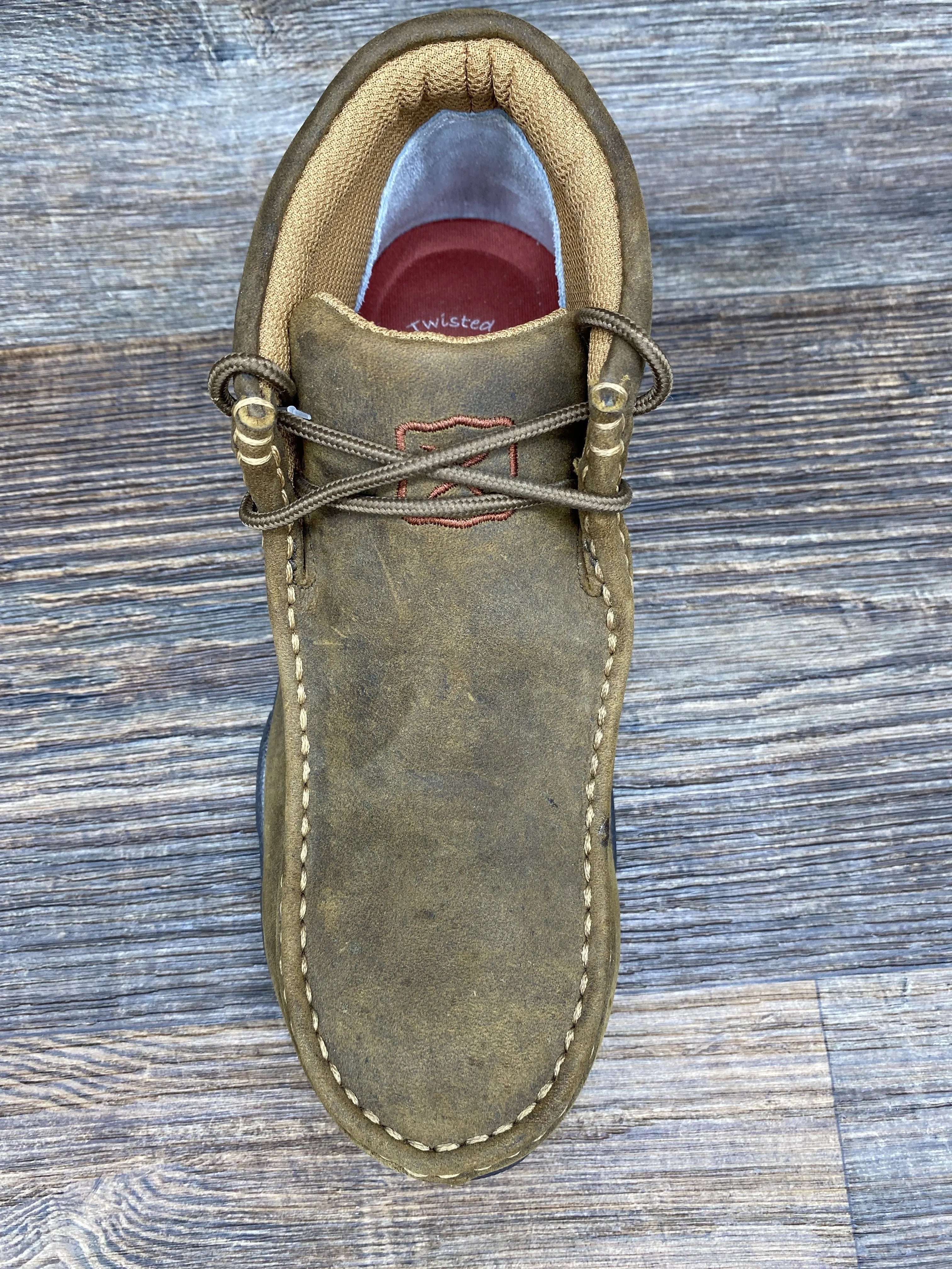 wdmst01 Women's Steel Toe Work Driving Moc by Twisted X