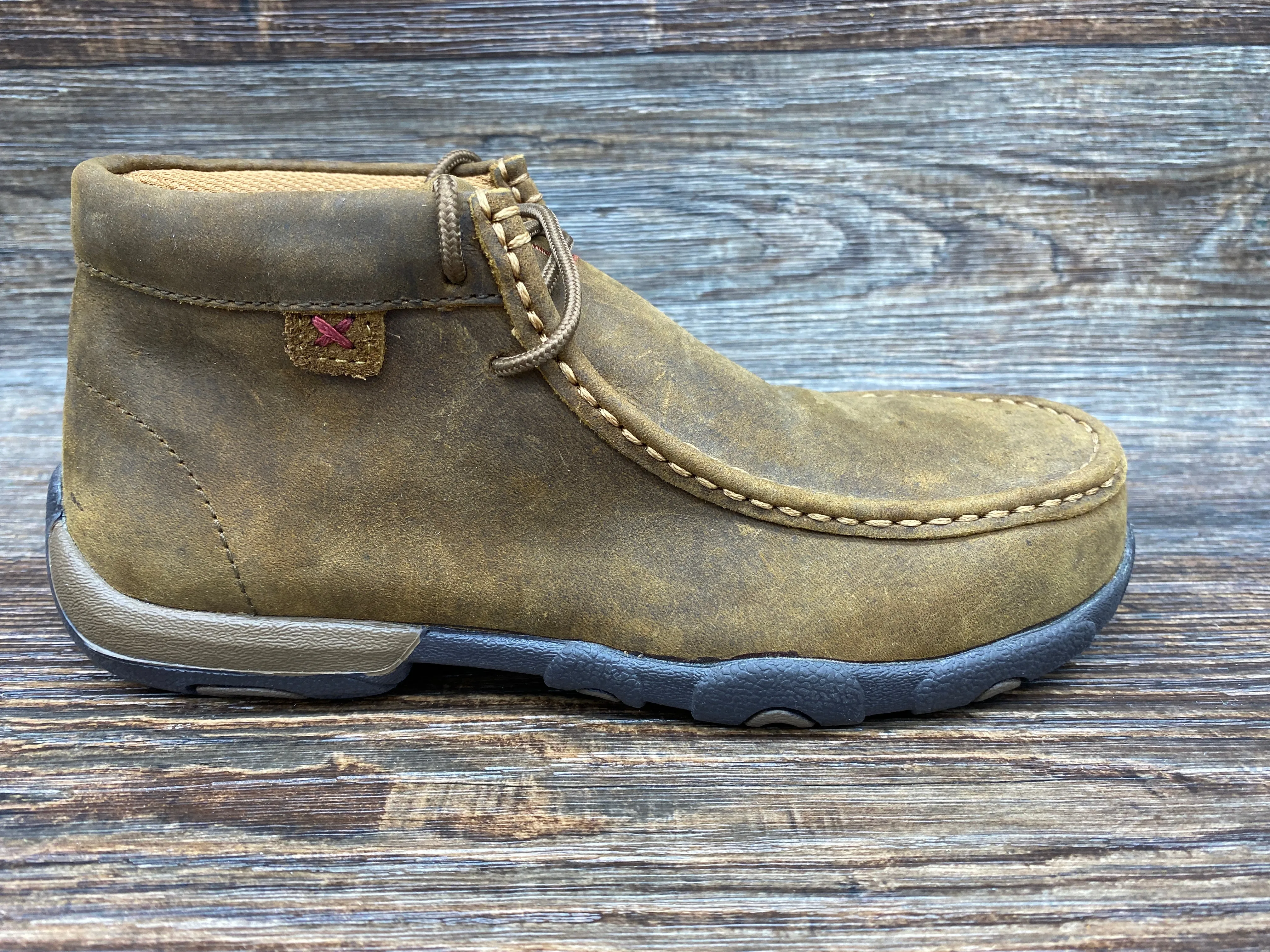 wdmst01 Women's Steel Toe Work Driving Moc by Twisted X