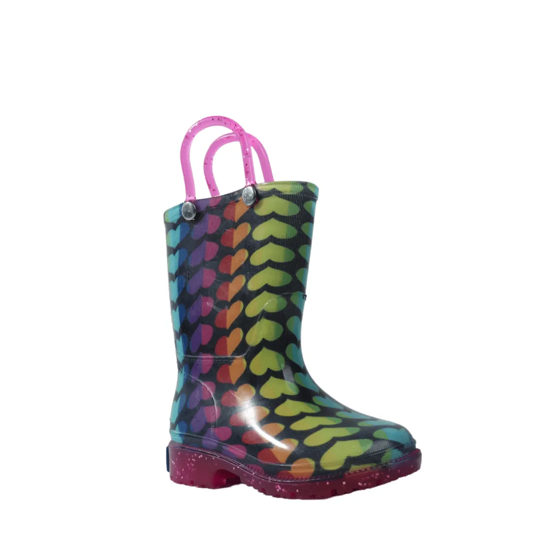 WILDKIN - Rainbow Hearts Rain Boots