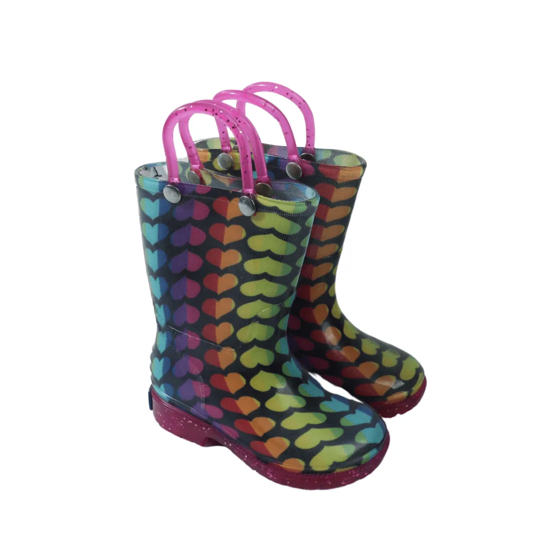 WILDKIN - Rainbow Hearts Rain Boots